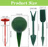 6 PCS Mini Seed Spreader, New Mini Hand Seed Spreader Handheld Seed Planter, Seed Sower Tool,Garden Seed Planter,Small Seed Spreader with Seedling...