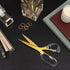 Acrylic Scissors 9-Inch, Clear Acrylic Handle & Gold Stainless Steel Scissors for Office, Home & Sewing Use, Office Supplies and Accessories...