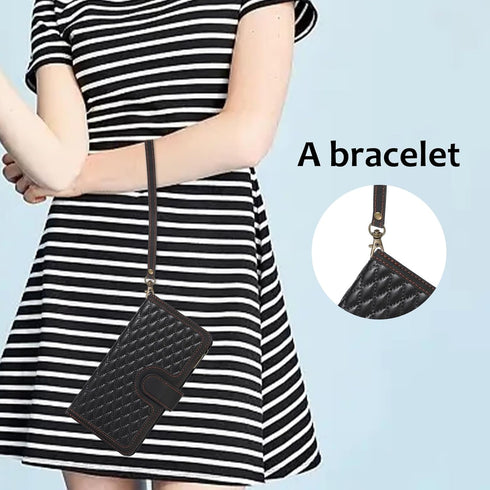 Asuwish Phone Case for iPhone Xs X 10 10s Wallet Cover with Tempered Glass Screen Protector and Wrist Strap Flip Zipper Card Holder Cell iPhoneX i...