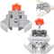 Stainless Steel Corner Clamps, 90 Degree Right Angle Clamp for Woodworking, Portable & Adjustable, Perfect for Photo Framing, DIY Making, Small Ca...