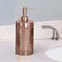 nu steel HSC6H Nu steel Hudson Copper Stainless Steel Refillable Liquid Soap Dispenser Pump Bottle for Bathroom Vanity Countertop, Kitchen Sink - ...