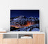 MOER SKY Snowy Village Night View Diamond Painting, Winter Snowy Mountain DIY 5D Diamond Art, Snow Diamond Art Crafts for Handmade Art Lovers, Val...