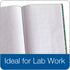 TOPS Lab Notebook, 10 x 7 3/8 Inches, Hard Marble Cover, Quadrille Ruled, 5 Squares per Inch, 60 Sheets, White, (35128)...