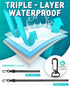 Hiearcool Waterproof Phone Pouch, Waterproof Phone Case, IPX8 Cellphone Dry Bag Compatible for iPhone 15 14 13 12 Pro Max Plus Cellphone Up to 8.3...