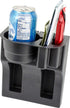 Custom Accessories 91129 Black Mobile Device Organizer with Cup Holder...
