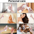 Qianyu 2 Pack Fine Mist Spray Bottles Clear Plastic Empty Refillable Mini Hand Spritzer for Travel Cleaning Gardening Skin Care Makeup Lotion Atom...