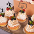 Basketball Cupcake Toppers, Fruit Food Dessert Picks Cake Topper for Boys Kids Birthday Sport Theme Party Baby Shower Christmas Decoration (24PCS)...