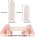 50 Pieces Cotton Finger Cots Finger Toe SleevesThumb Protector Fingertips Protective Cushion, Moisture Wicking (5 cm/ 2 Inch, 7.6 cm/ 3 Inch)...