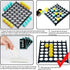 Bounce Ball Parent Child Interactive Party Table Games with 9 Cards with Different Patterns,16 Balls and 1 Game Grid,Kid,Teens and Adults Family P...