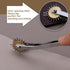 LUNARM 1 PCS Tracing Wheel Sewing Tool - Professional Stitch Marking Spacer, 4mm Leather Needle Point Tracing Wheel with Wooden Handle for Arts an...
