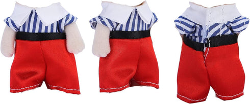 E-TING Elegant Couple Suit and Dress Set for 3-Inch Figure...