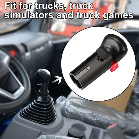 Shift Knob Eaton Fuller Style 13 Speed Shift Knob Shifter Compatible with 1/2in Screw Holes Eaton Fuller Style for Trucks Replace # A6913...