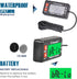 Runleader Hour Meter Tachometer, Maintenance Reminder, Alert RPM Reminder, Multi-Color Backlit Display,Initial Hours Settable, Use for Lawn Mower ...