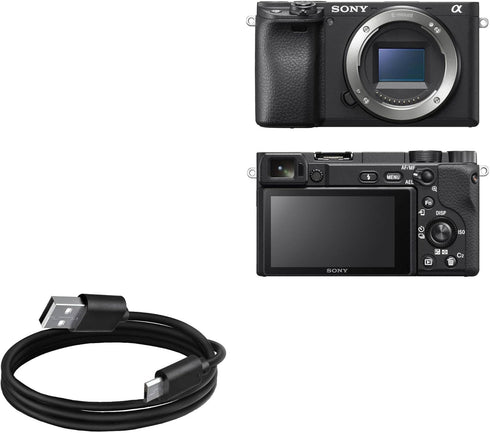 BoxWave Cable Compatible with Sony Alpha a6400 - DirectSync Cable, Durable Charge and Sync...
