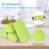 4 Pack Damp Clean Duster Sponge, Magic Sponge Eraser for Household Cleaning, Reusable Dusters Cleaning Supplies for Housekeeping, Dish, Blinds, Gl...