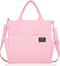 Women's Canvas Tote Bag Fashion Crossbody Handbag Large Capacity Travel Satchel...