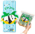 10pcs Cartoon Panda Food-Safe Zip Seal Food Storage Bags,Secure Seal For Home & Travel, For Storing Fruits, Vegetables...