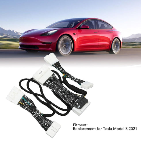 Inactive Speaker Activation Wire Harness Audio Inactive Activation Wire Harness Speaker Modification Kit Replacement for Model 3 2021...
