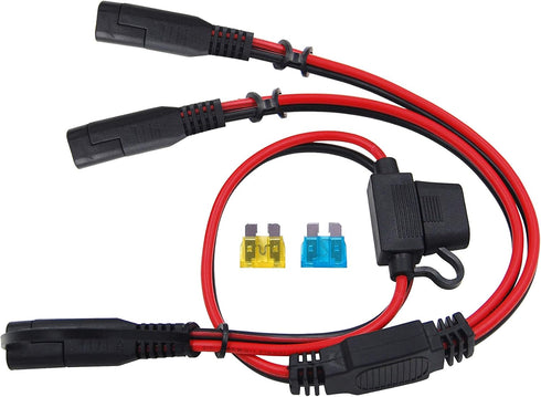 CUZEC 2-Way Splitter, SAE Connector,1 to 2 SAE Connector Power Charger Adapter...