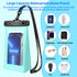 IPX8 Waterproof Phone Dry Bag for iPhone 14/13/12/11 & Samsung S23/S22 - Floating, Large Capacity Pouch for Boating, Swimming, Kayaking (Multicolo...