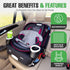 lebogner Child Car Seat Saver Waterproof Liner 100% Leak Free Pad for Baby Stroller, Piddle Pad for Potty Training Toddlers, Car Seat Liner with A...