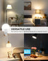 Rechargeable Light Bulbs with Remote Control, Battery Operated Light Bulbs with Timer, 3 Color Temperature, Dimmable Wireless Puck LED Bulb for Wa...
