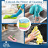 DAN RIVER Microfiber Cleaning Cloth - 12 Pack Economy Bundle - Soft, Absorbent Cleaning Rag - Microfiber Towels for Cars, Glasses, House, Windows,...