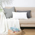 PHF 100% Cotton Waffle Weave Lumbar Pillow Cover 12" x 20", No Filling, 2 Pack Elegant Home Decorative Rectangle Throw Pillow Covers for Bed Couch...