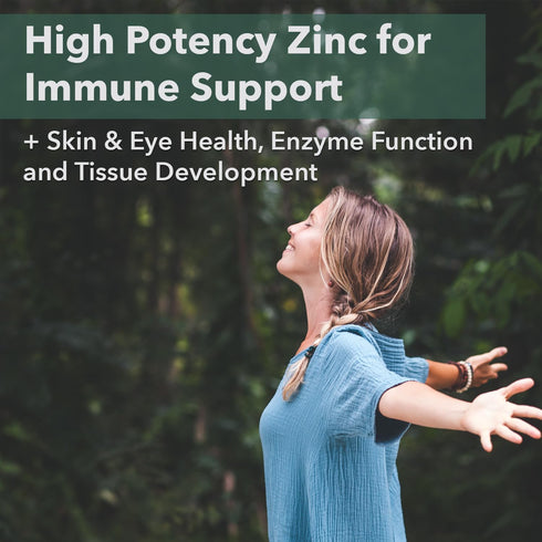 PlantFusion Vegan Zinc Supplements 22 mg – Wholefood Complex, Chelated Zinc Citrate from Organic Guava Leaf for Immune Support, 60 Capsules...