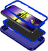 for iPhone 11 Case,Shockproof Dropproof Dustproof,3-Layer Full Body Protection Heavy Duty High Impact Hard Cover Case for iPhone 11 6.1 inch,Dark ...