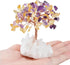 mookaitedecor Amethyst & Citrine Crystal Tree, Quartz Cluster Rock Crystal Base Bonsai Money Tree for Wealth and Luck...