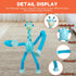 Telescopic Suction Cup Giraffe Toy, Funny Pop Tube Giraffe Toys for Toddlers,Telescopic Sensory Toys, Autism Sensory Toy for Kid Boys Year Old Age...