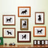 Dog Stencil Dog Drawing Stencils 11.8×11.8inch Reusable Flexible Pet Painting Template Smooth Edge for Farmhouse Home Decor Paint on Wood/Fabric/W...