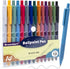 Pens Ballpoint, 14 Pack Smooth Writing Pens, Ball Point Pens Black Ink Medium Point (1.0mm), Retractable Pretty Journaling Pens School Office Supp...