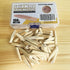 AUTOTOOLHOME 100 Pack Solid Wood Pocket Hole Plugs Pine for Pocket Hole Jig Woodworking Tool with a Storage Case(100)...