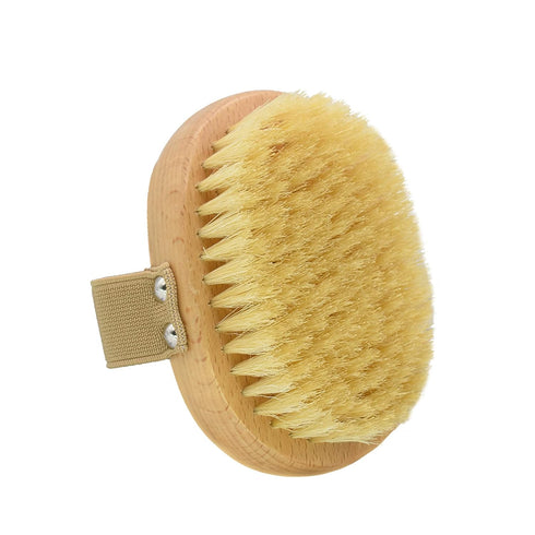 Soft Bristle Dog Brush for Short Haired Cats Dogs with Elastic Band, Natural Bristle Dog Palm Brush for Cats Dogs Brush...