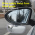 Blind Spot Mirrors for Trucks and Cars,Automotive Side View Concave Mirror Blindspot,360° Large Convex Rearview Exterior Mirror Accessories for Tr...
