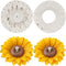 Large Sunflower Silicone Molds 3D Flower Fondant Molds for Cake Decorating Cupcake Topper Candy Chocolate Flower Soap Wax Candle Polymer Clay Gum ...