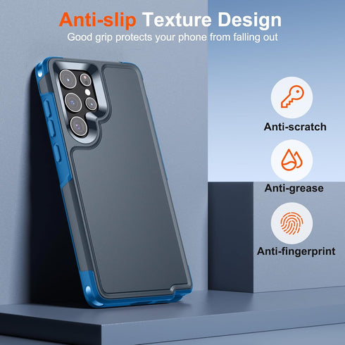 Designed for Samsung Galaxy S22 Ultra Case,12 FT Military Grade Drop Protection,Dual Layer Heavy Duty Protective Phone Case for Galaxy S22 Ultra 6...