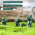 Shindel 100PCS Army Men Toy Soldiers, Plastic Army Men Playset Green Yellow Soldier Figures 10 Poses for Boys Birthday Gift...