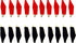 Alligator Clips Electrical Test Kit 1.77"/45mm Alligator Clip Clamps Jumper Helper with Protective Insulation Cover 20pcs...