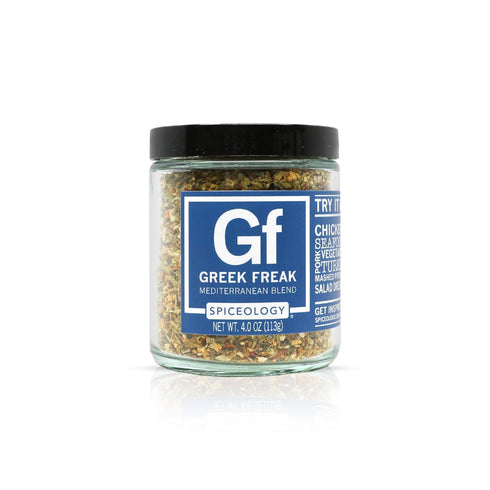 Spiceology - Greek Freak Mediterranean Spice Blend - All-Purpose Rubs, Spices and Seasonings - Use On: Chicken, Chickpeas, Beef, Seafood, Pork, Ve...