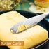 Butter Spreader, Stainless Steel Butter Spreader, 3 in 1 Kitchen Knife Gadgets Curler Slicer Spreader with Serrated Edge for Cutting and Spreading...