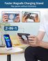Magnetic Wireless Charger Mag-Safe Charger for iPhone 15/14/13/12 Series Convertible Magnet Wireless Charging Stand/Pad with 20W Adapter 5ft Cable...