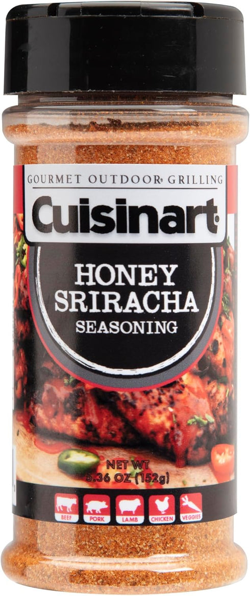 Cuisinart Honey Sriracha Seasoning - Thai Chili Heat, Salt, and Spice- CGSS-118...