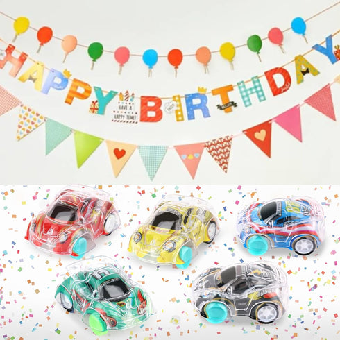 Hooqict 36 Pcs Mini Pull Back Car for Boys 4-8 Years Old Race Car Party Favors Bulk Kids Car Set for Classroom Prizes, Treasure Box Toys, Goodie B...