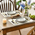 Artoid Mode Love Family Together Home Buffalo Plaid Placemats for Dining Table, 12 x 18 Inch Holiday Vintage Thanksgiving Washable Table Mat Set o...