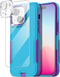 AICase for iPhone 15 Plus Case with Glass Screen Protector+Camera Lens,Heavy Duty Drop Protection Full Body Rugged Shockproof Military Protective ...