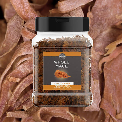 Birch & Meadow Whole Mace, 4 oz, Warm & Versatile, Hints of Nutmeg, Curries & Desserts...