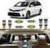 15 Piece White Interior LED Lights Kit for Toyota Sienna 2011 2012 2013 2014 2015 2016 2017 2018 2019 2020 2021 Super Bright 6000K Interior LED Li...